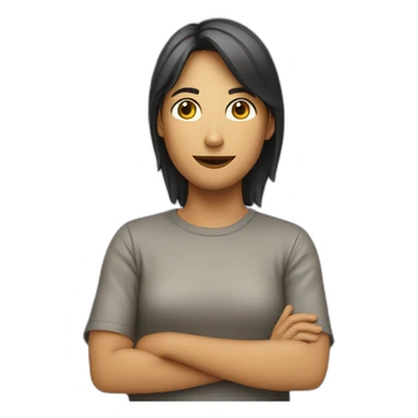 Personne qui se pose des questions sticker