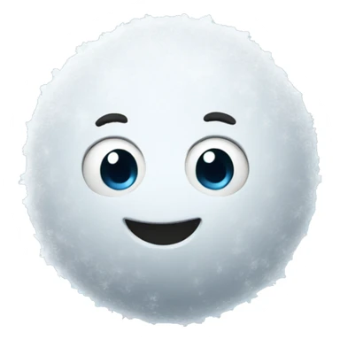 A snowball sticker