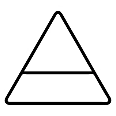 elemental symbol earth stylized geometric shapes sticker