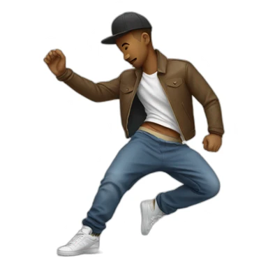 break dancing sticker
