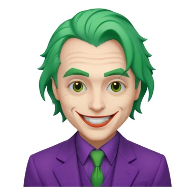 Joker Villain sticker