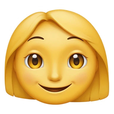 Profile smilie side eyed one eye sticker