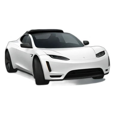 Tesla Roadster sticker