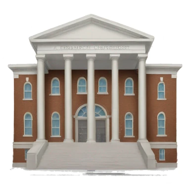 A COURTHOUSE sticker