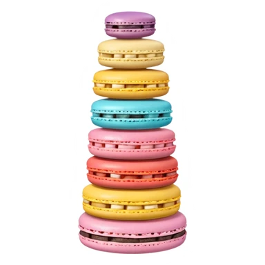 Macaron Tower sticker