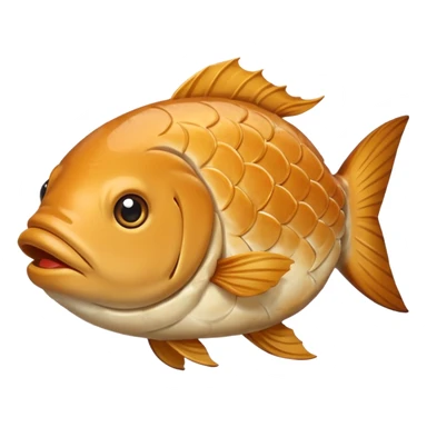 fish-shaped bun sticker
