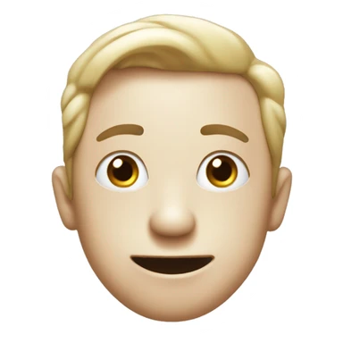 ￼￼ shocked with weird smile sticker