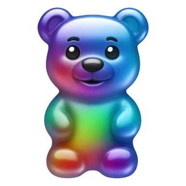 Gummie bear sticker