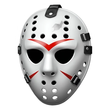 hockey mask sticker