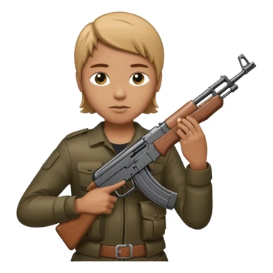 Bana ak 47 turan biri yap sticker