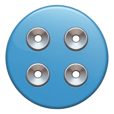 Clothing Button sticker