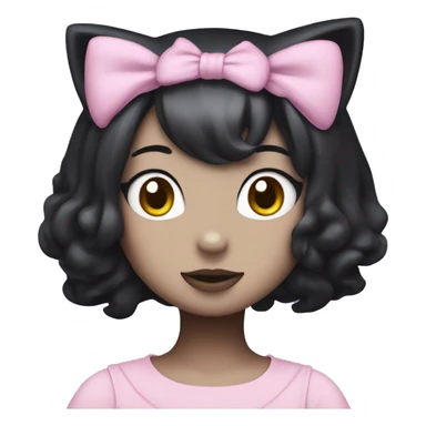 Hello kitty kuromi sticker