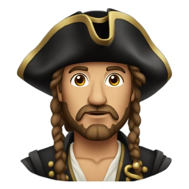 Deavy jones pirate des caraibes sticker