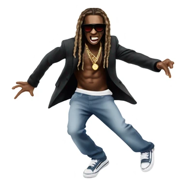 Lil Wayne dancing sticker