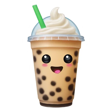 Bubble tea emoji  sticker