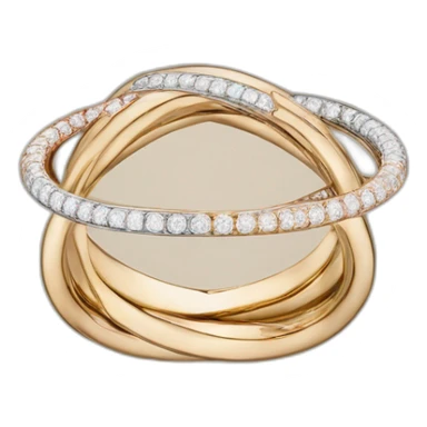 Cartier Trinity ring sticker