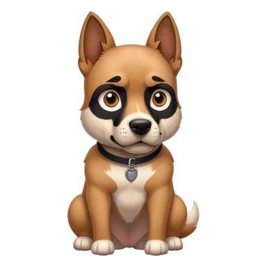 bodyguard dog sticker