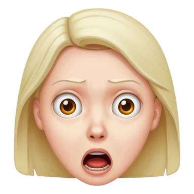 Scared as hell  sticker