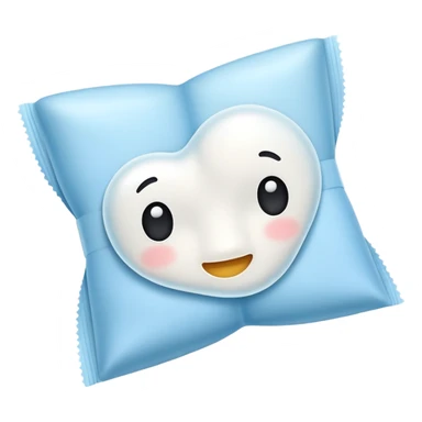 Bubble tissue wipes sticker