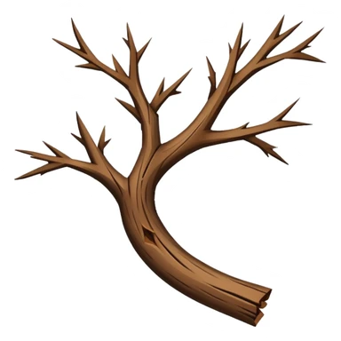 broken branch sticker