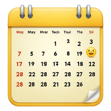 Calendar march 21 emoji sticker