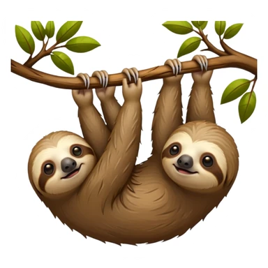 sloth sticker