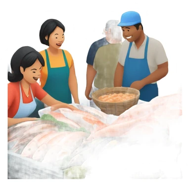 Tsukiji fish market sticker