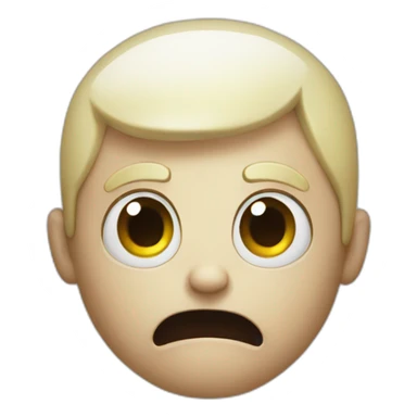 blanklob afraid sticker