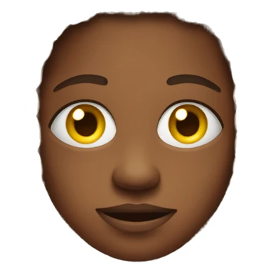 African tribe member sticker