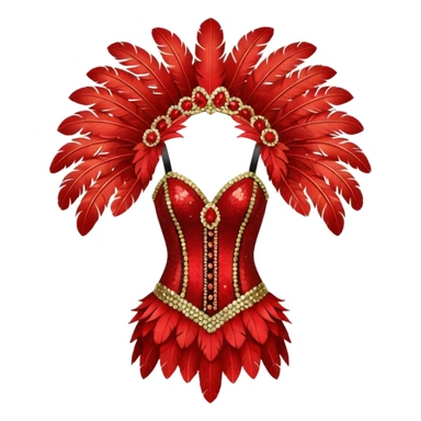 cabaret costume sticker