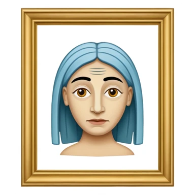  picasso painting frame sticker