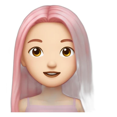 blackpink-rose sticker