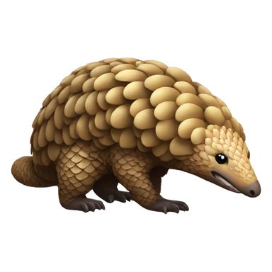 pangolin rich money sticker