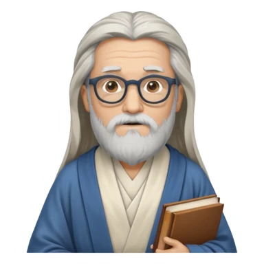 ancient The wise librarian sticker