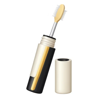 Rímel frasco fechado off white cozy sticker