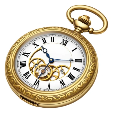 pocket watch sticker