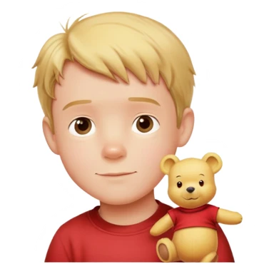 Christopher Robin from Winnie the Pooh sticker
