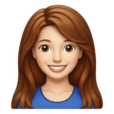 Lee Purcell with long hair sticker