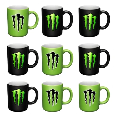 Monster Energy's Coffee Mugs sticker