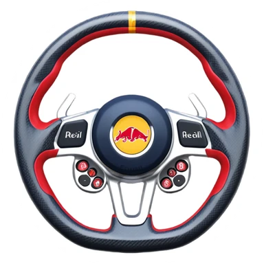 Redbull F1 stearing wheel  sticker