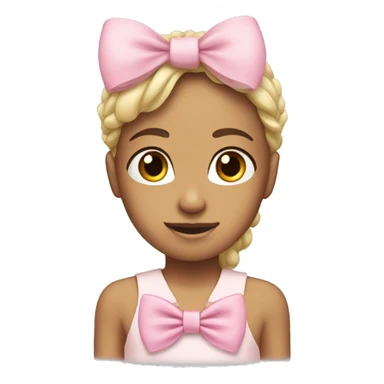 AK with light pink bow sticker