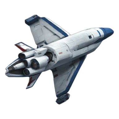 Mass Effect Normandy Spaceshuttle  sticker