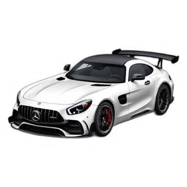 Mercedes amg gt black series sticker