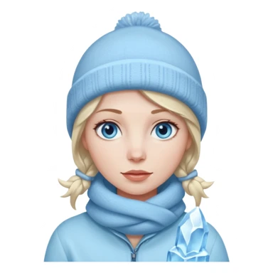 female ice sculptor sticker