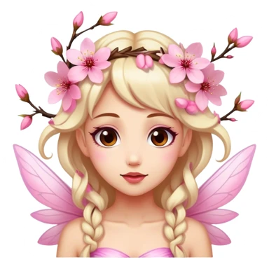 Cherry Blossom Fairy sticker