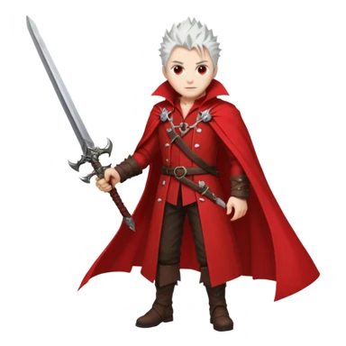 Dante devil may cry sticker
