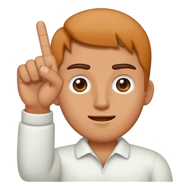 double middle finger sticker