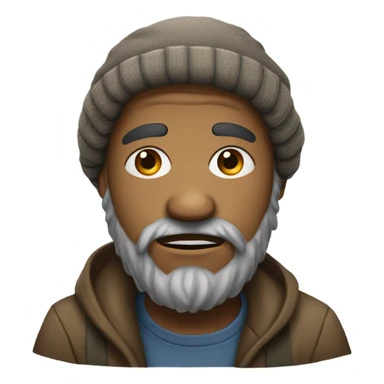 homeless guy emoji sticker