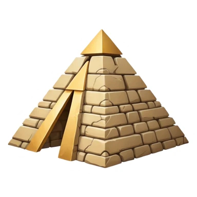 Pyramide sticker