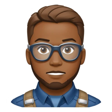 sam wilson wear safety glasses from  from captain america: civil war sticker